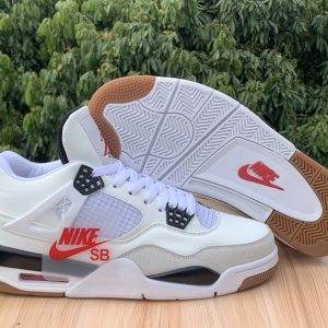 Nike SB x Air Jordan 4 “White/Cement”