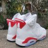 Air Jordan 6 Retro White University Red Oreo Men's  CT8529-162