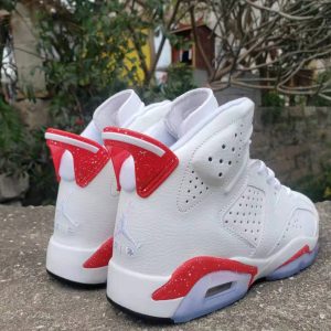Air Jordan 6 Retro White University Red Oreo Men's  CT8529-162