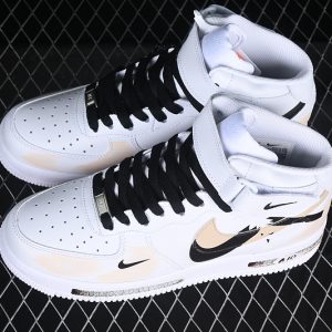 AIR FORCE 1 07 MID WHITE/BLACK/YELLOW ZH0316-058