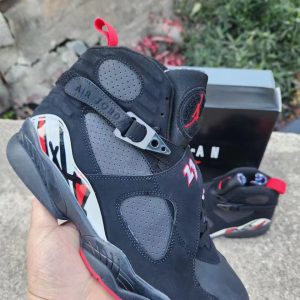 AIR JORDAN8 Jordan 8th Generation Black Red & Black Silver