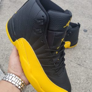 Air Jordan 12 Retro Black University Gold