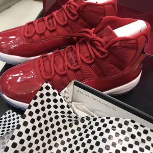 Air Jordan 11 big red drawer